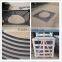 corrosion resistant square cast iron tree grating