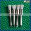 Curve Handpiece Pencil Brush,Latch Style Flat Dental Prophy Brush,White Wool Prophy Brush