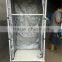 Warehouse storage steel roll cage container
