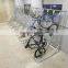 Semi Vertical bike rack galvanized indoor and outdoor parking