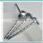 Supply Umbrella head painted roofing nails from China factory
