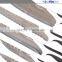 The new direct manufacturers of stainless steel combination suit 5 woolly non-stick knife set Spray paint baking environmental p