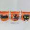 Halloween pumpkin ceramic flower pot festival decorations