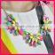 Accept sample order Wholesales colorful bead chunky necklace WNK-231