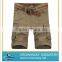Vintage military army cargo shorts in slim fit