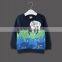 Cute cartoon long-sleeve coat children hoodies thick fleece for Spring