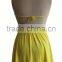 GZY wholesale guangzhou latest fashion long skirt set design factory price stock lot yellow dress
