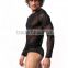 Custom Mens Tops Tee T Shirt Transparent Mesh T-shirt Long Sleeve Undershirt Quick Dry GYM Sport Singlet Clothing ( not include