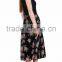 2017 Latest fashion black sexy woman long evening dress