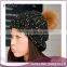 Pom pom knitted earmuff hat pattern wholesale