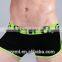 Factory wholesale mens custom football plus size cotton boxer shorts
