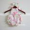 Wholesale Baby Clothes Summer Baby Romper Floral Ruffle Design Bodysuit