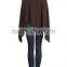 Solid Color cashmere poncho shawl knitted cashmere shawl and scarf