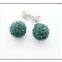 shamballa earring silver jewelry #04