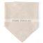 ECO-Friendly High Quality Hot Sale Super Soft Nature Colored Cotton Baby Bib Bandana Bib