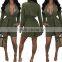 B33792A Autumn fashion manufacture long women fashion jacket