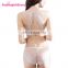 High Quality Mature Sexy Lace Woman Padded Transparent Bra Panty Set