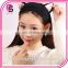 korean trend cartoon elastic cute cat ears handmade hair wrap girls hair accessories