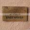 fashion leather label