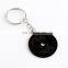 Lightweight Aluminum rubber keychain custom