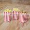 Customized high quality grease proof popcorn paper packaging box
