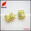 China Supply Good Quality Shiny Gold Leather Bag Lock