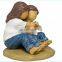 Factory price Custom Figurines Mother And Son Children Statue