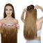 Russian  No Chemical Chocolate 14 Inch Synthetic Hair Extensions Soft And Smooth