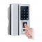 Smart Electronic Outdoor Double Sided Fingerprint Door Lock With Keypad