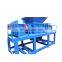 Strong twin shaft waste tire shredding machine