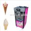 Small 3 flavor soft ice cream making machine /frozen yogurt machine