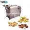 Commercial nuts and seeds roaster heated by electromagnetic or gas heating