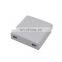 Wall Mounted Indoor 2 Core Port FTTH SC Fiber Optic Socket Terminal Box 86x86mm