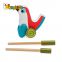 New hottest foldable wooden push along toy for baby W05A028