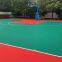 Modular basketball court interlocking outdoor sports flooring