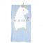 Cartoon Unicorn Knitted Baby Blanket Organic Cotton Throw Blanket