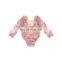 Long Sleeves Lace Romper Boho Bodysuit Kids Leotards