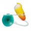 New design squeaky toy suction cup with champagne shape plush toy