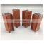 Wood grain powder coating aluminum channel aluminium profile cover