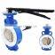 Bundor DN50-200 Butterfly Valve  Wafer Butterfly Valve With PTFE Seat
