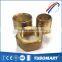 NSF UL approved brass pipe slid fitting metal female adapter straight union