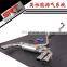 Exhaust Pipe for Audi S3 304 steel exhaust catback with quad double tip