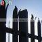 PVC Coated Palisade Fence Steel Garden Fence
