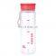 Wholesale 400ml plastic cup custom tritan drinking water bottle with rope