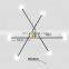 Modern Chandeliers Lamp Heads Black Iron Pendant Light House Hanging Lamp