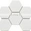 ceramic body Wall Tile Hexagonal Ceramic Mosaics Kitchen Bathroom Pool mosaic Tile