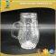 400ml Hot Sale Owl Shape Clear Glass Mason Jar