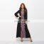 Cross-border foreign trade factory hot new product AliExpress Amazon 2021 new temperament printing waist long-sleeved dress