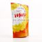 Mylar bags custom printed dried mango snack food matt window zipper packaging pouch