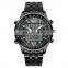 SKMEI 1032 Stainless Steel Double time Men Business Watch Relojes Hombre